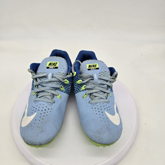 Nike Shoes Women 7.5 Spikes Zoom Rival S Racing Running Cleats Track 806558-401 - Picture 2 of 8